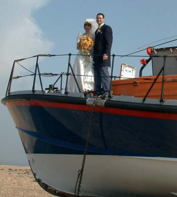 B&G on boat