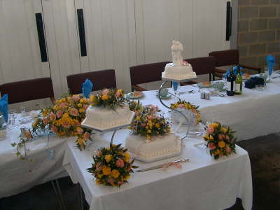 Cake dressed