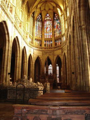 Saint Vitus's Cathedral inside 2