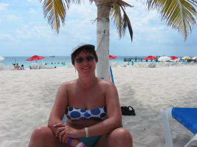 lazy on beach2
